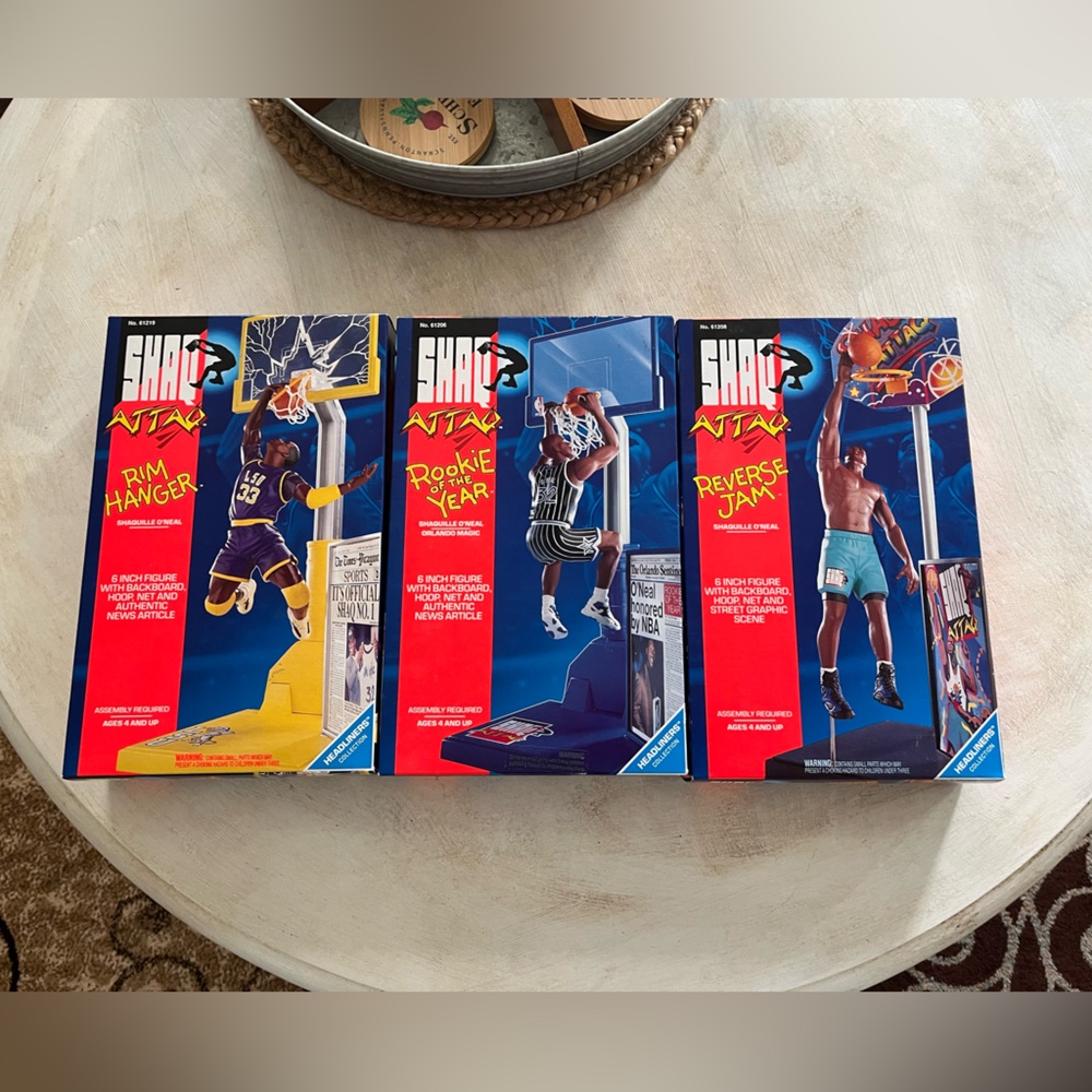 Shaq Attack Action Figure Set, 1993